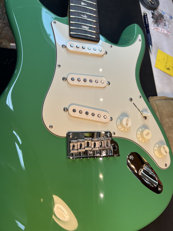 Prs silver 2024 sky pickguard