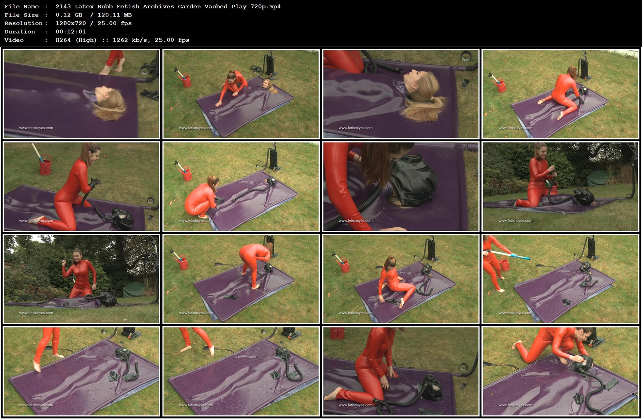 2143 Latex Rubb Fetish Archives Garden Vacbed Play 720p mp4