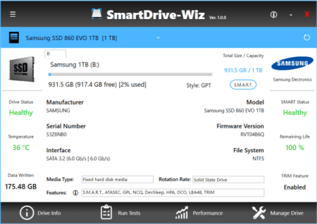 SmartDrive Wiz 1.1.2