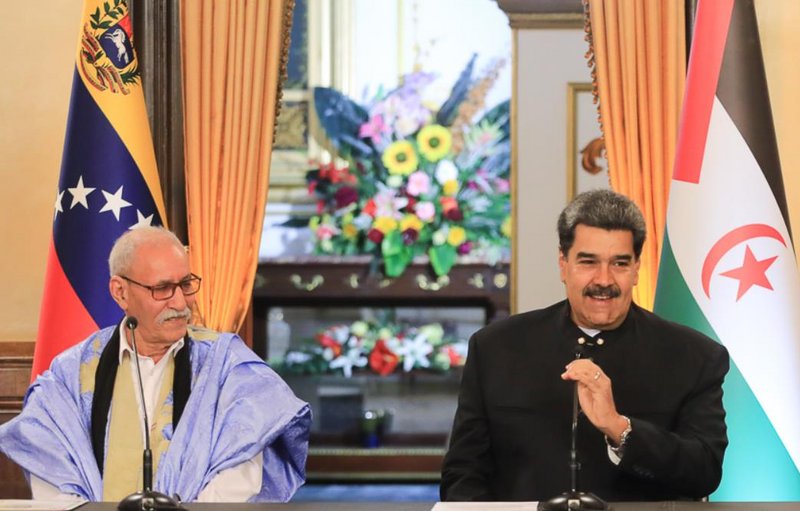 Maduro y Brahim Ghali