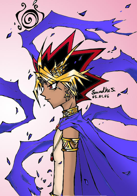 Hình vẽ Atemu (Yami Yugi) bộ YugiOh (vua trò chơi) - Page 5 1_Atemp_419