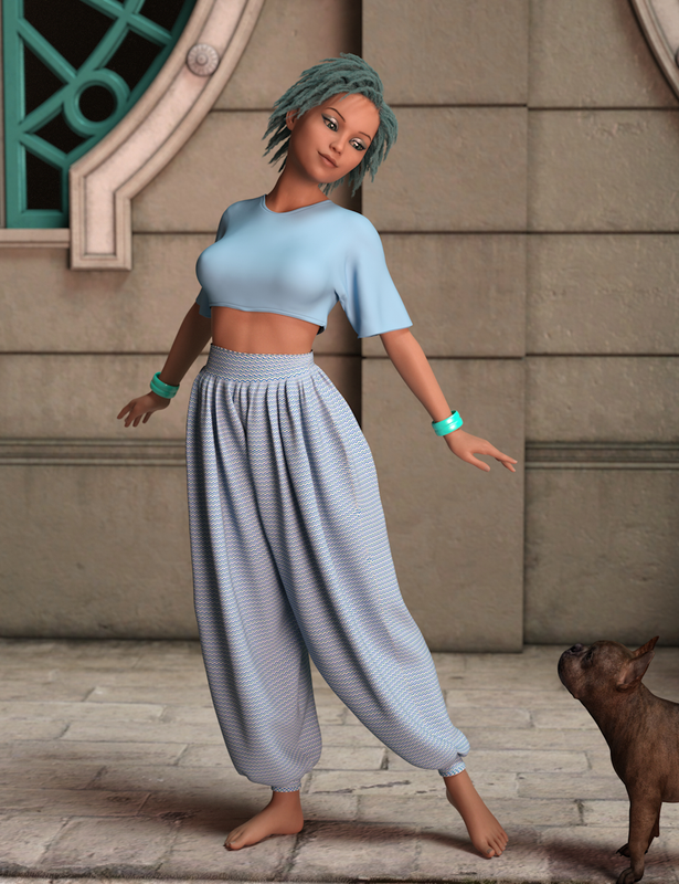 AQ Lulu for Genesis 8 Female