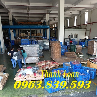 Sóng nhựa hở 26 bánh xe đựng nguyên vật liệu, trái cây, thành phẩm Ro-nhua-song-nhua-cong-nghiep-dung-hang-nha-may-san-xuat-1