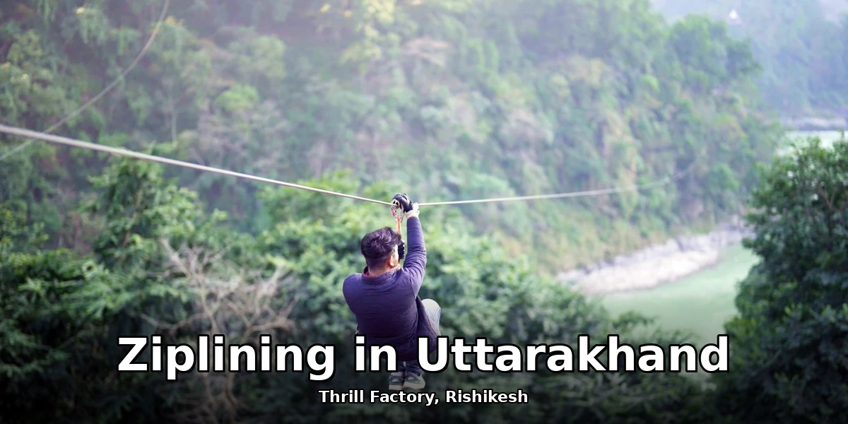 ziplining in uttarakhand