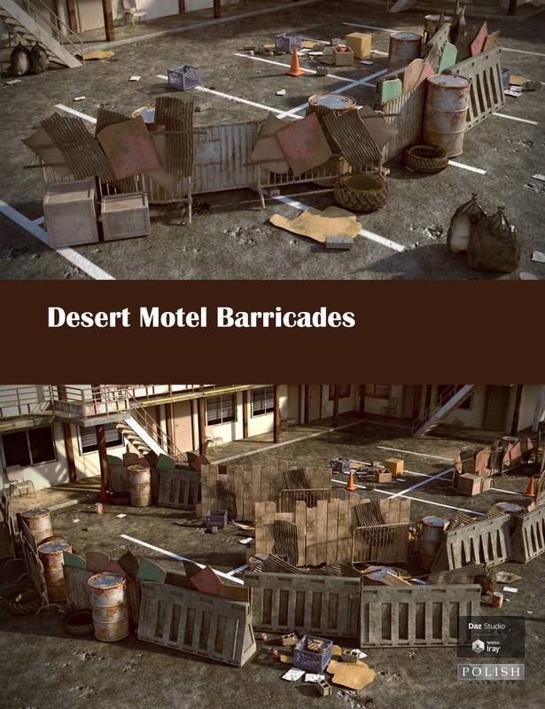 Desert Motel Barricades