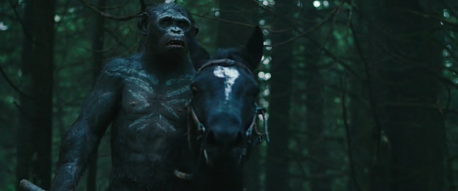 War for the Planet of the Apes 2017 BluRay [Hindi + Tamil + Telugu + English] 480p, 720p, 1080p ESub Screenshot