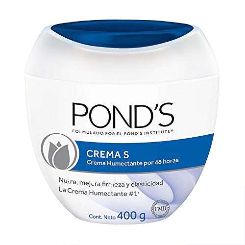 Amazon: 3 cremas Ponds Azul 400g ( Planea y Ahorra + 3x2) | $41.7 c/u