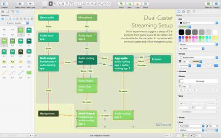 OmniGraffle Pro 7.19.3 Multilingual macOS