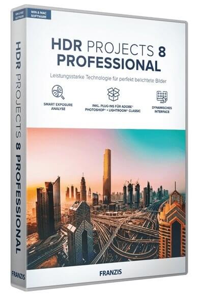 Franzis HDR projects 8 professional 8.32.03590 Multilingual Portable