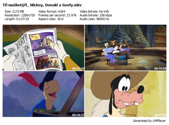 Tři mušketýři: Mickey, Donald a Goofy / The Three...(2004)