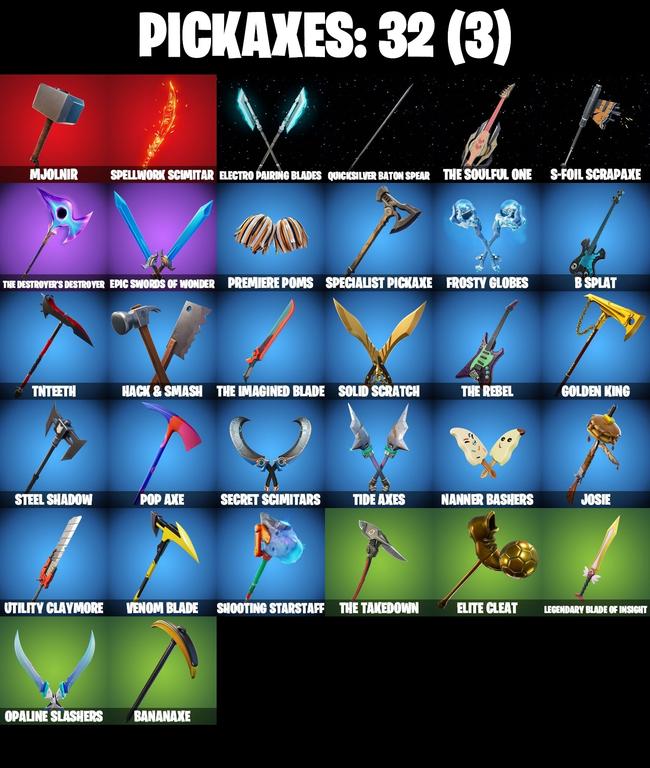 pickaxes comp
