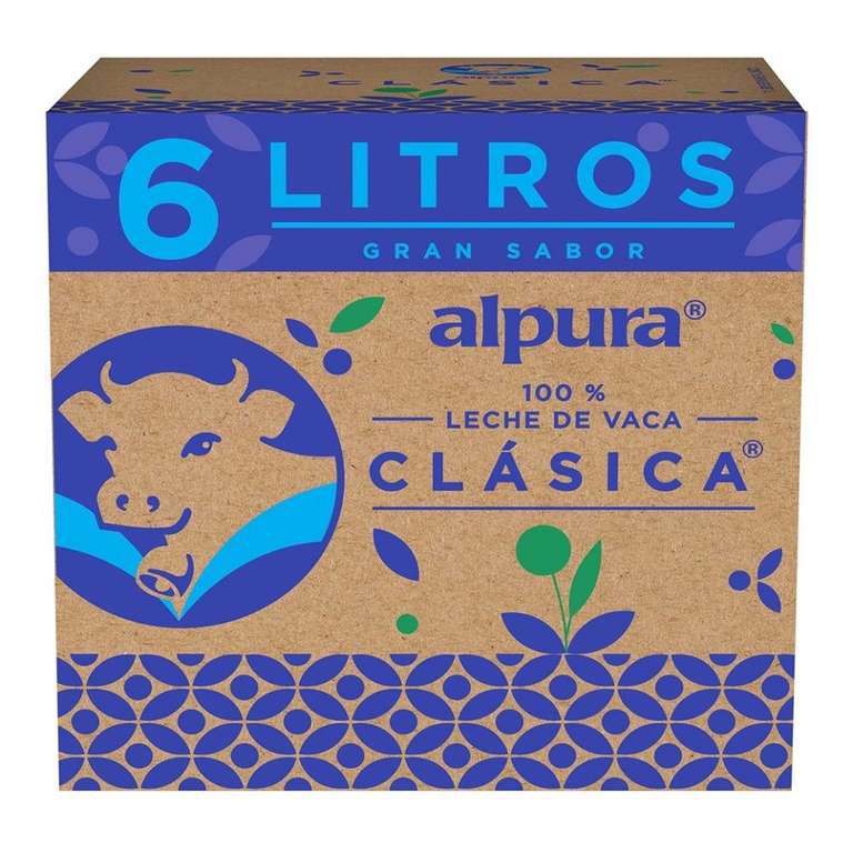 Walmart: 2 cajas de 6 pz de Alpura Clásica pagando con Cashi quedan en $238 con bonificación ($19.83 el litro) 
