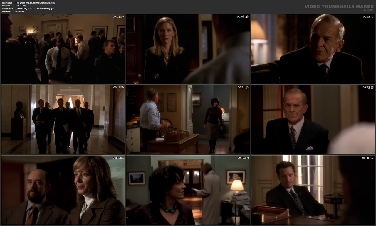The West Wing S05E08 Shutdown.mkv