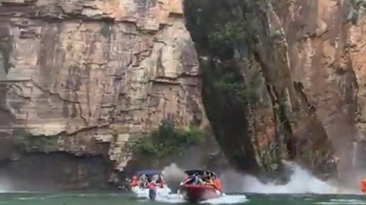 En Brasil colapso de rocas deja al menos 2 muertos y 15 heridos