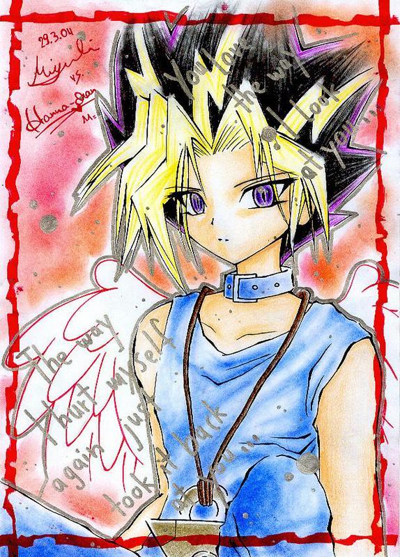 Hình vẽ Atemu (Yami Yugi) bộ YugiOh (vua trò chơi) - Page 2 1_Atemp_149