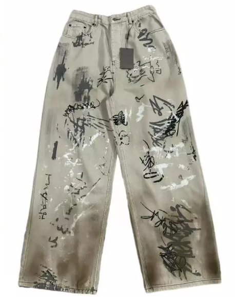 Balenciaga Denim Graffiti