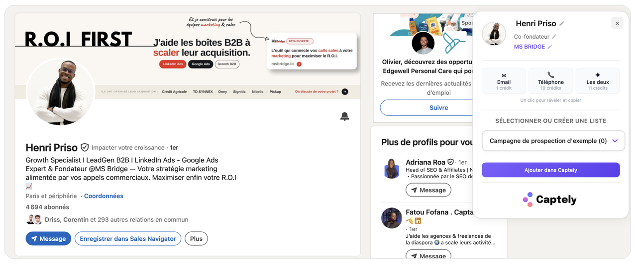 Profil LinkedIn