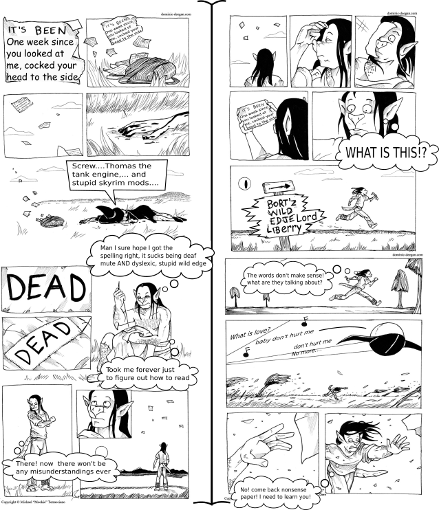 Snark Dc The Legacy of Dominic Deegan: The Unending Snark