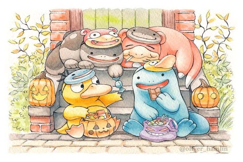 gengar-psyduck-clodsire-quagsire-and-slo