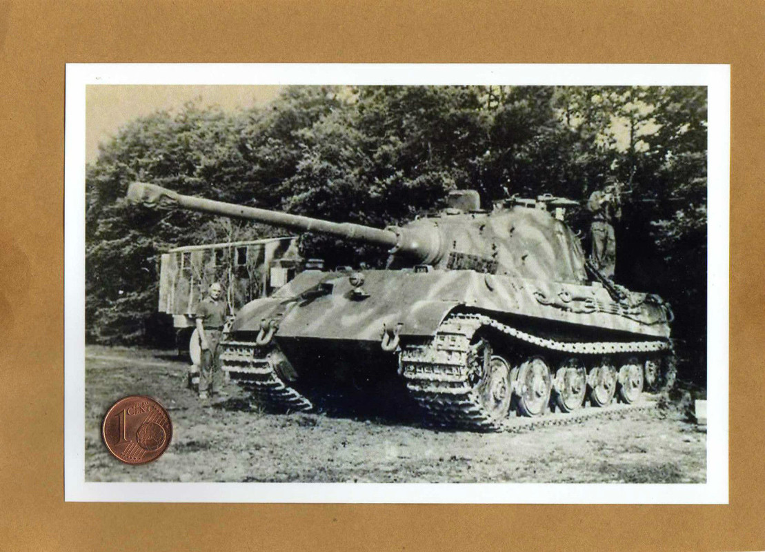 KÖNIGSTIGER TIGER PANZER SOLDATEN 1.WK KANONE KE