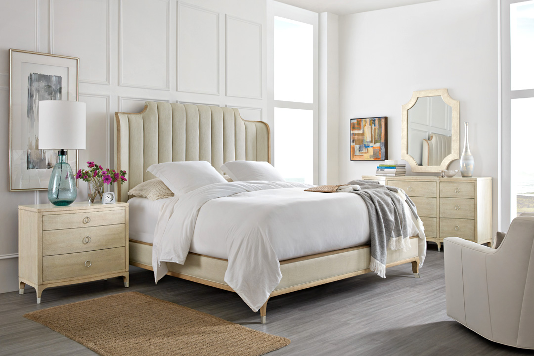 Available at malindafurniture.com Mirada Upholstered Bed