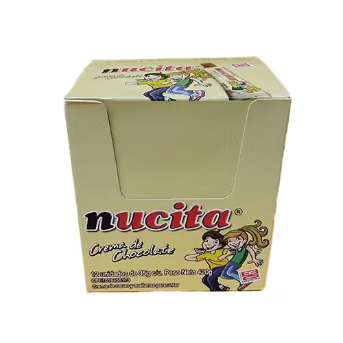 Nucita doble sabor  Sindoni Caja 12 U. 420 Gr.