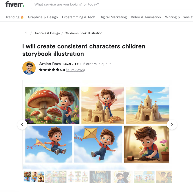 Fiverr example 2