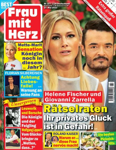 Cover: Frau mit Herz Magazin No 22 vom 27  Mai 2023