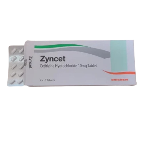 Zyncet 10mg Tabs
