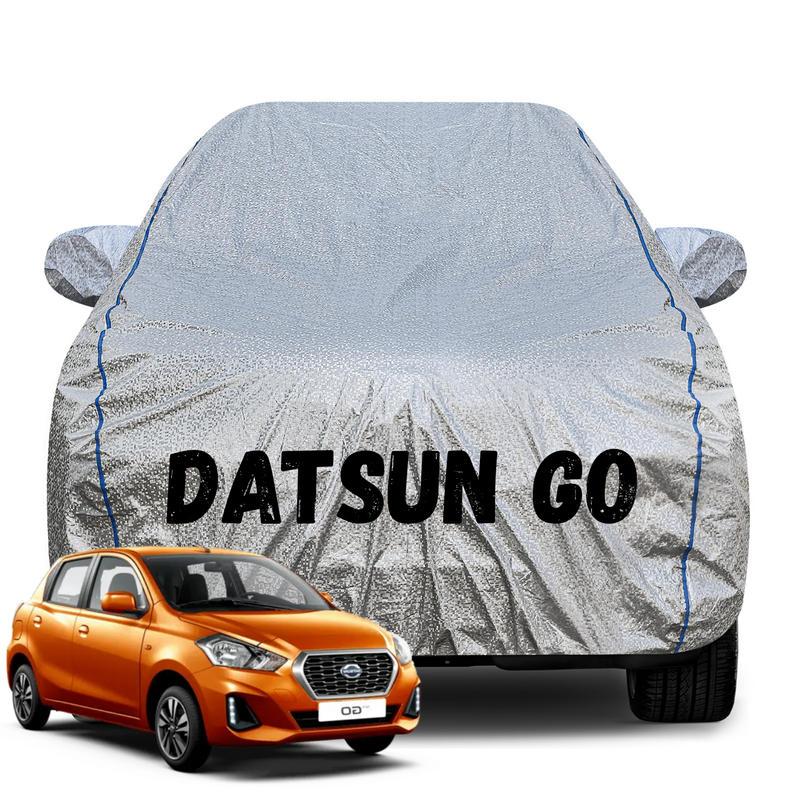 Datsun Go Silver Car Cover