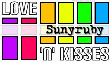 Sunyruby-Love-NKisses-Colors