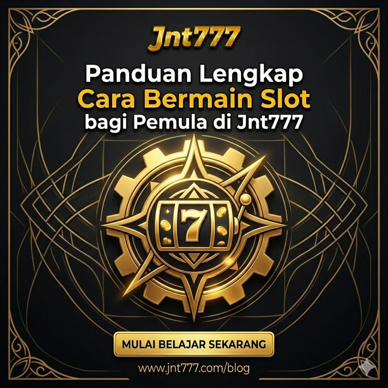Panduan Lengkap Cara Bermain Slot bagi Pemula di Jnt777