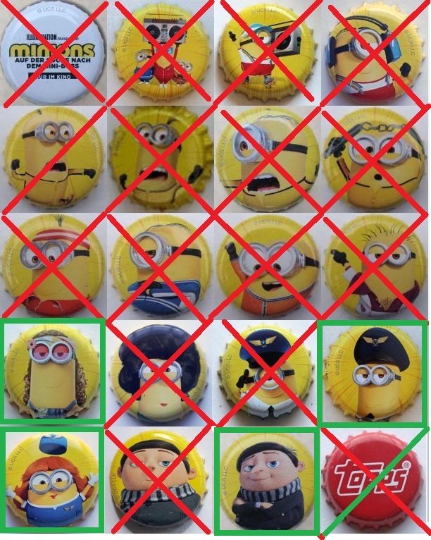 Minions 2022 3 fehlende