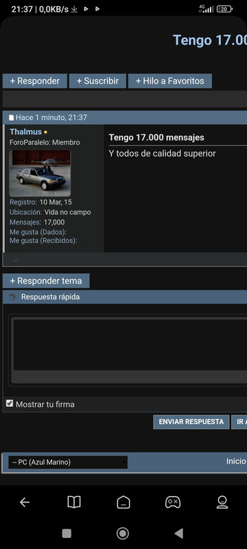 Tengo 17.000 mensajes