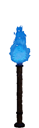 Deco-Short-Torch-Blue