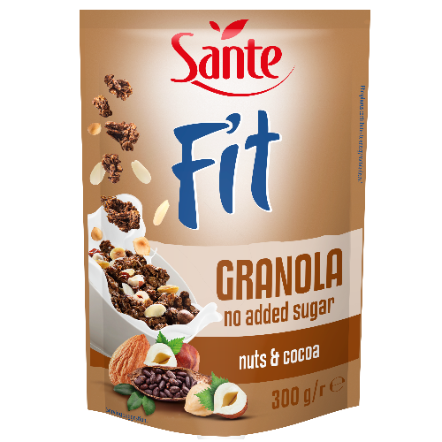 Santé Granola Fit Nuts with Cocoa 300g