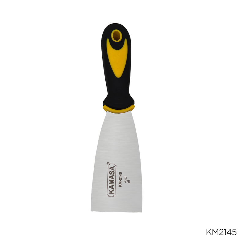 ESPATULA DE ACERO INOX TPR 2" KAMASA