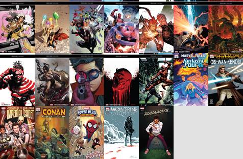 Marvel Comics - Week 320 (January 2, 2019)