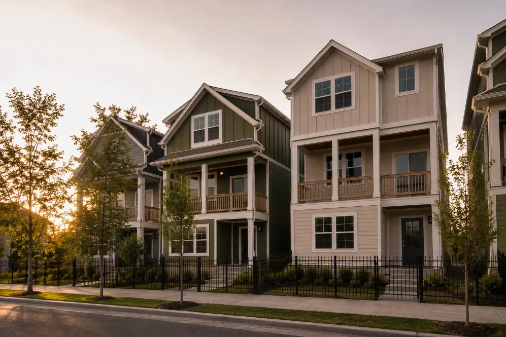 The Chadwick townhomes in Madison, TN