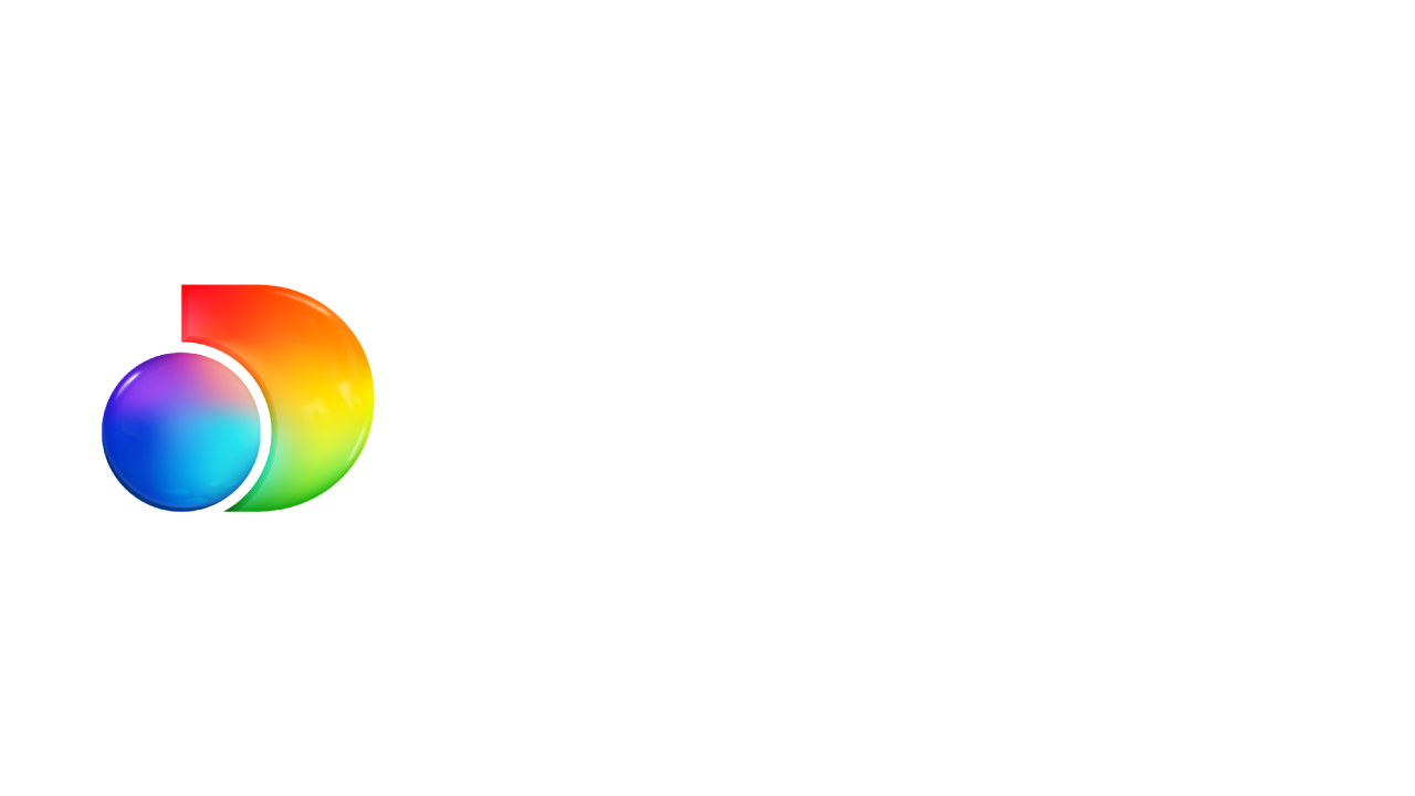 Discovery white text