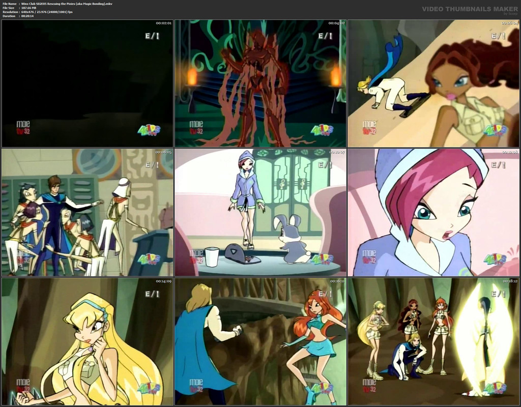Winx Club S02E05 Rescuing the Pixies (aka Magic Bonding).mkv