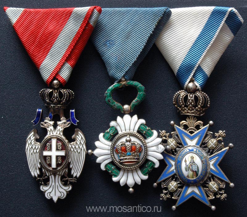 Королевство Югославия. Ордена Белого орла, Югосл