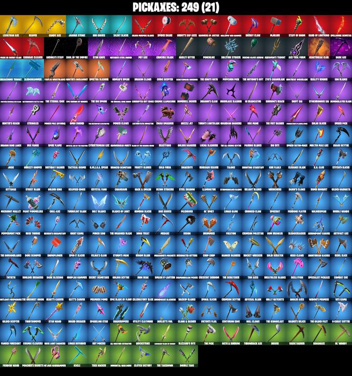 pickaxes comp