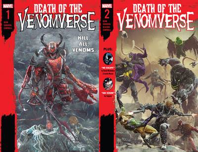 Death Of The Venomverse #1-5 (2023) Complete