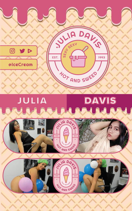 JuliaDavis profile custom pic 1
