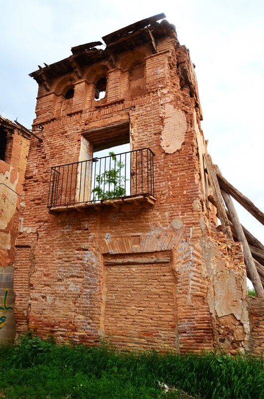 BELCHITE VIEJO-24-4-2014-ZARAGOZA - Pueblos y lugares abandonados/deshabitados-2011 AL 2024 (38)