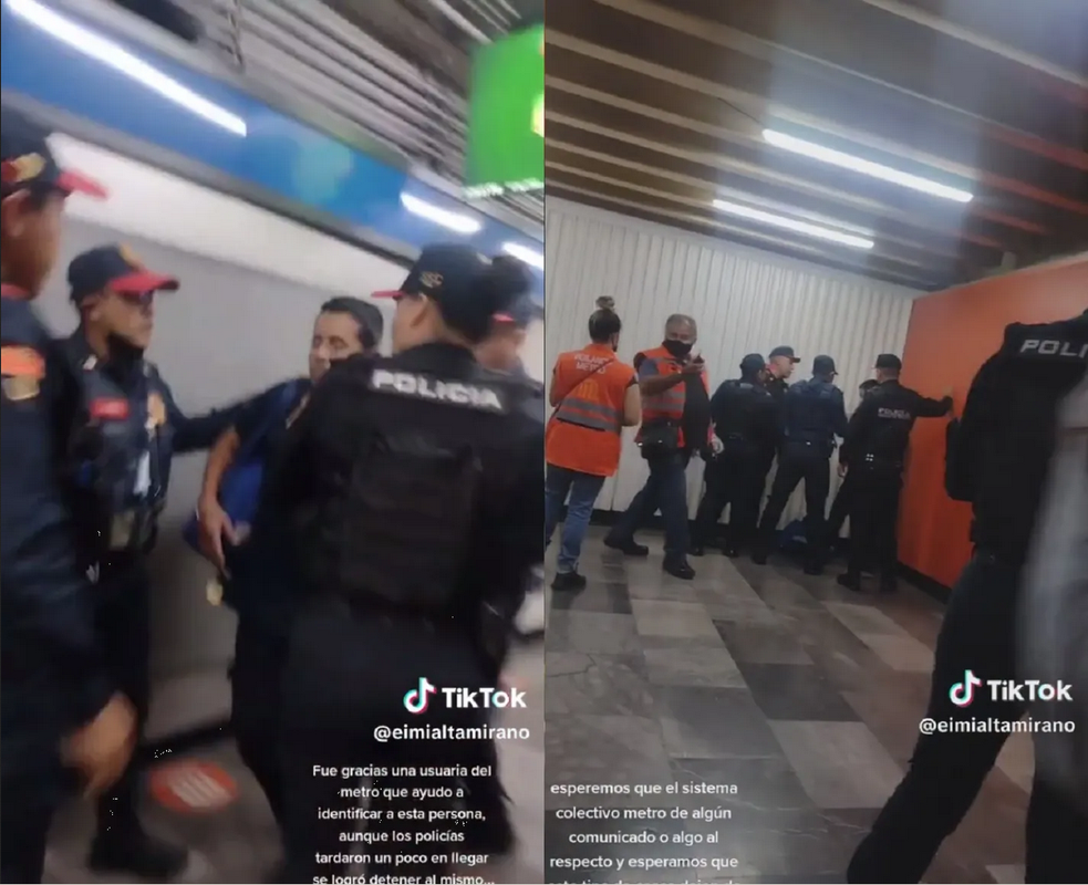 Hombre aterroriza vagón de mujeres del Metro CDMX, gritó: