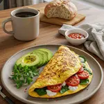 Crepioca fit com recheio saudável