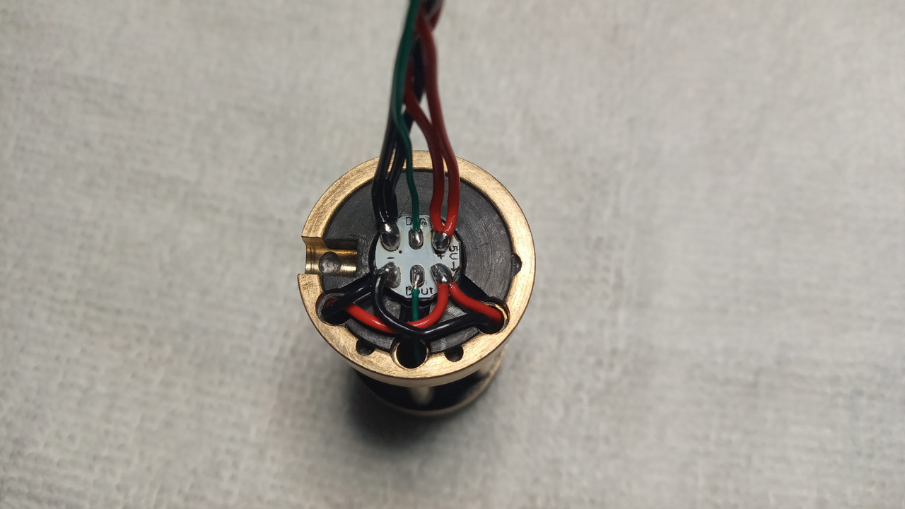 Chassis install 6 - In wires to CC pixel