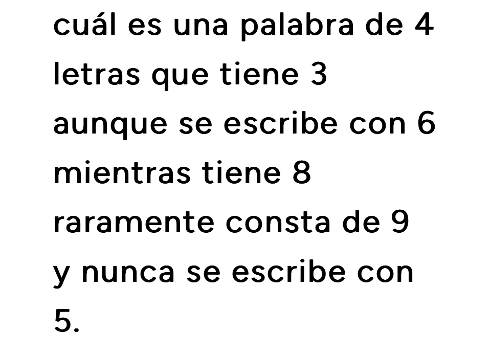 Acertijo dedicado al amigo GRANADA 36270-A6-D-9-B13-426-C-AC13-F8-B835-CCBBA2